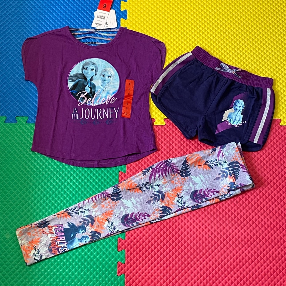 Girl clothes Elsa Anna matching set
